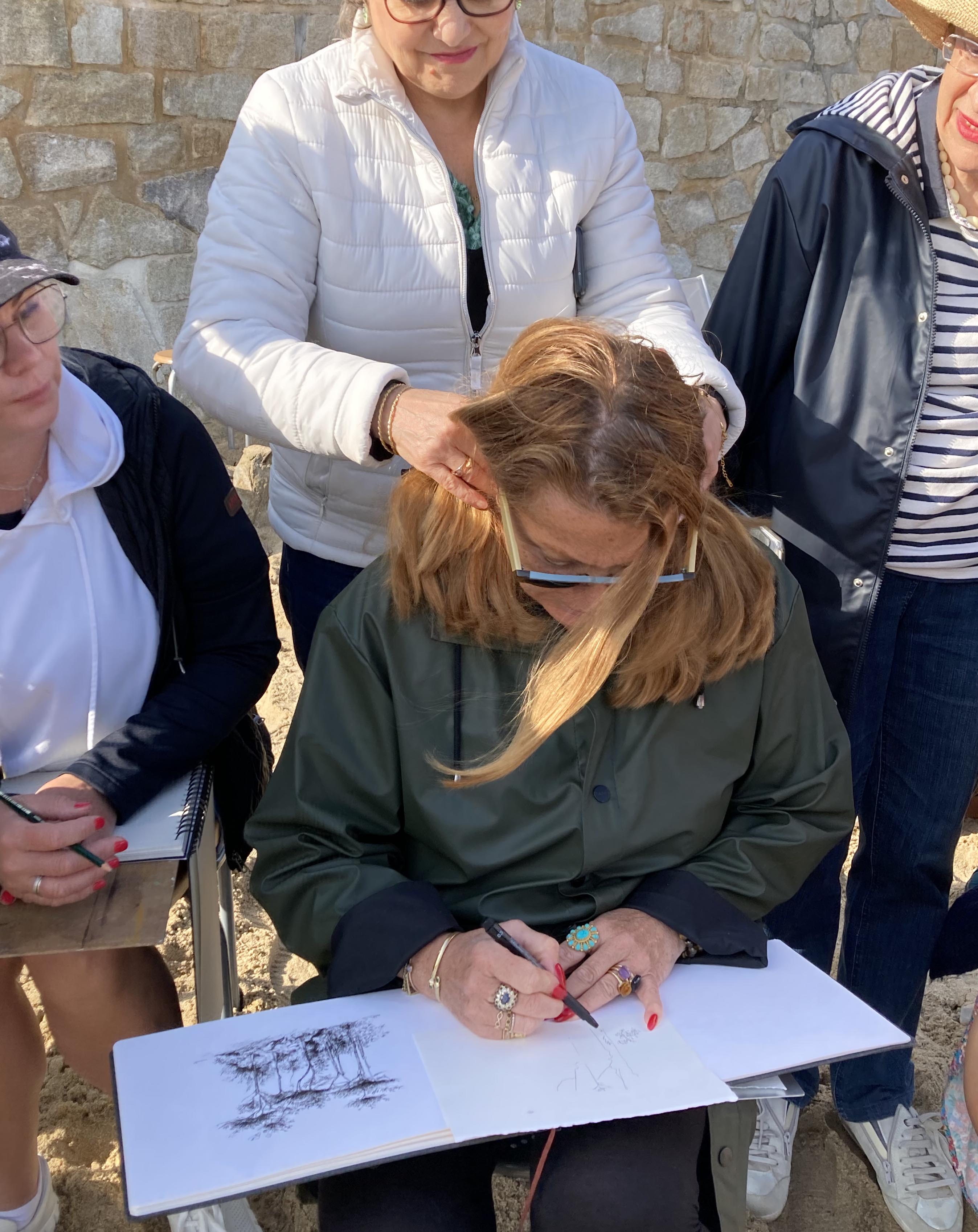 Stage de peinture en Bretagne - Atelier Isabelle Melchiori Paris
