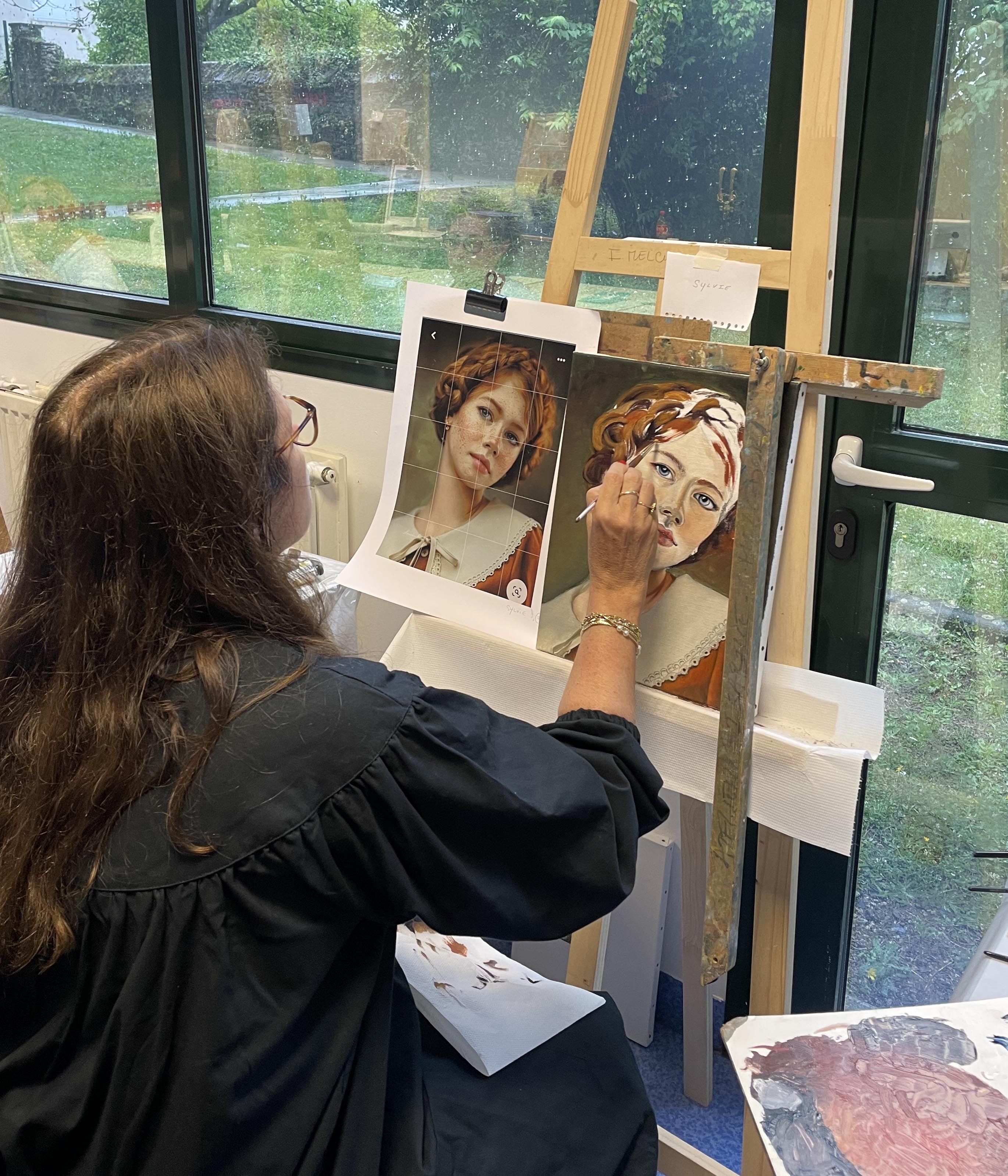 Stage de peinture en Bretagne - Atelier Isabelle Melchiori Paris