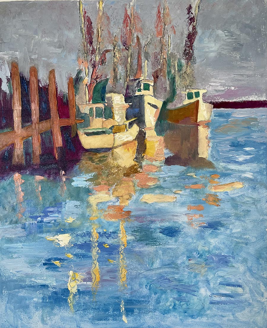 Stage de peinture en Bretagne - Atelier Isabelle Melchiori Paris