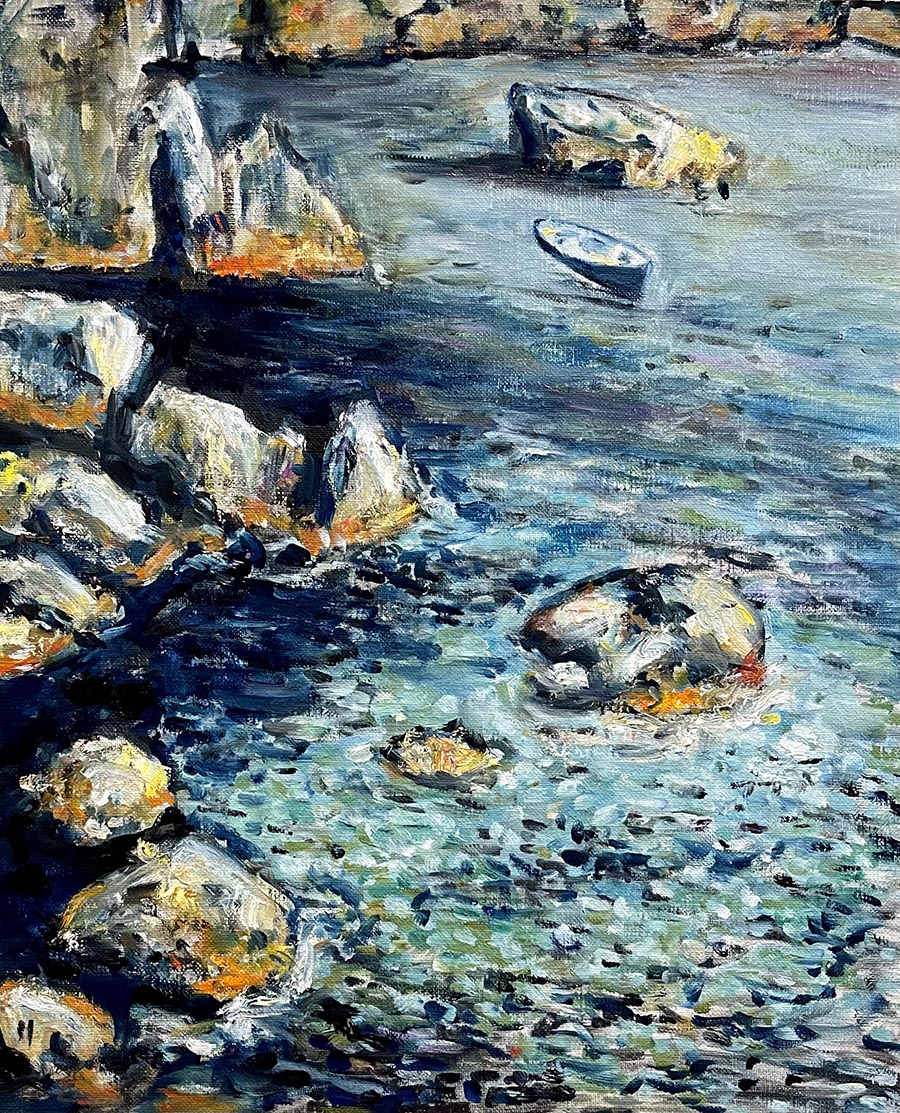 Stage de peinture en Bretagne - Atelier Isabelle Melchiori Paris