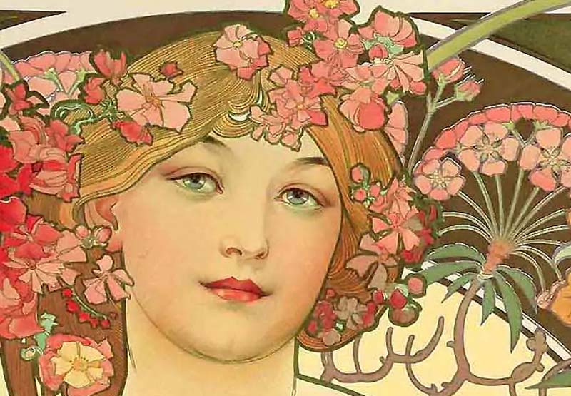 Stage de peinture art-nouveau