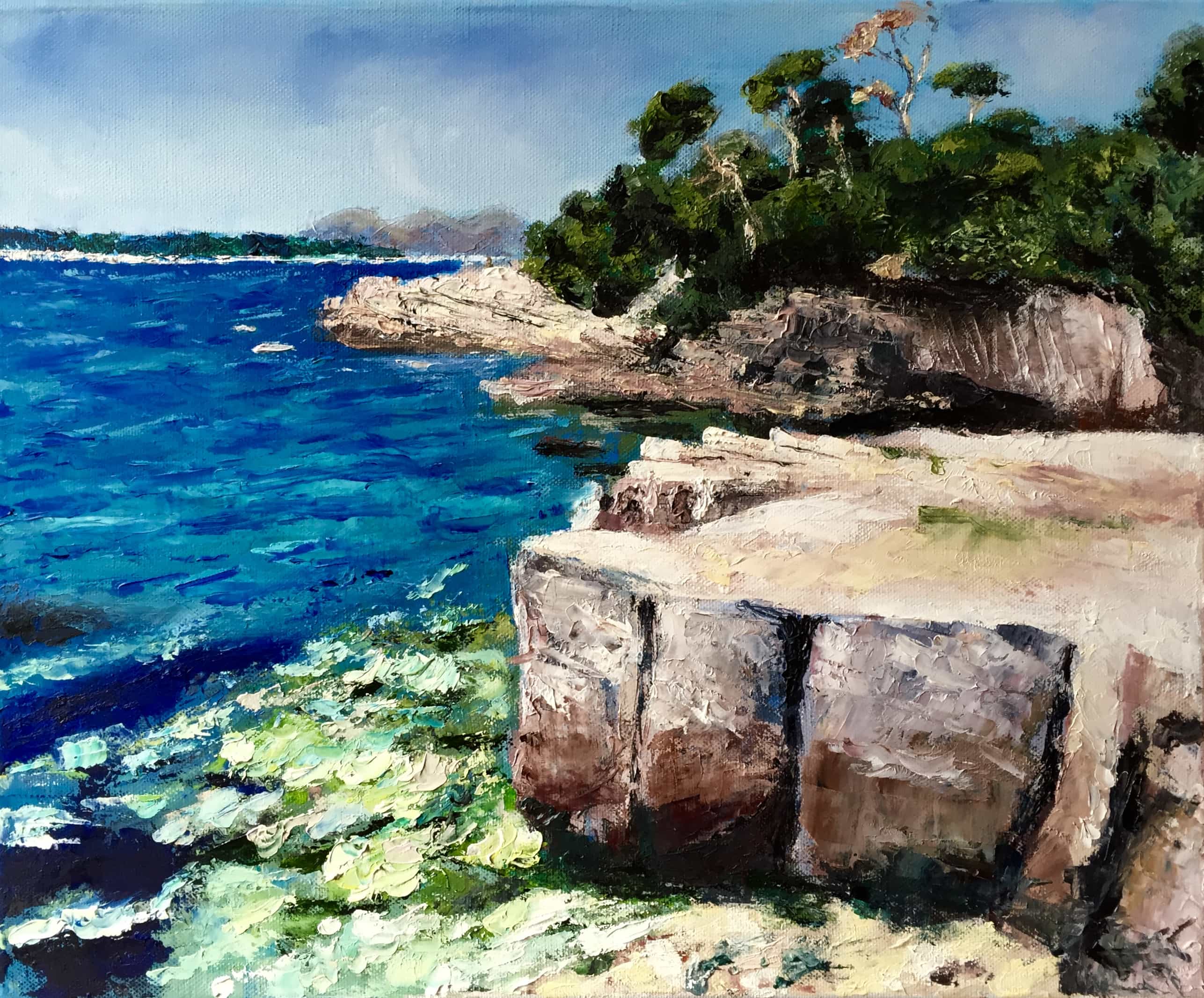 Stage de peinture couteau