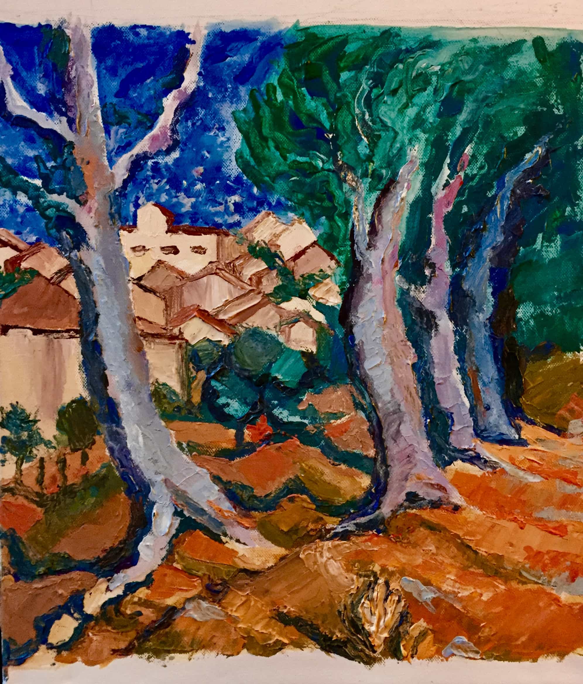 Stage de peinture couteau