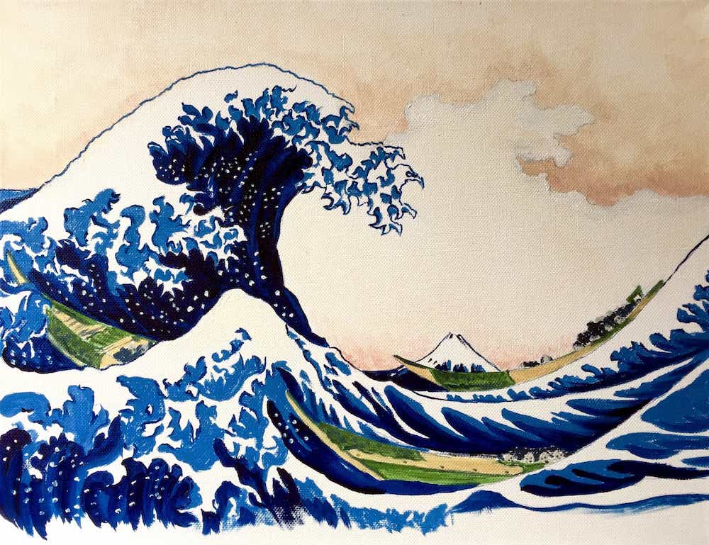 Stage de peinture japonisme