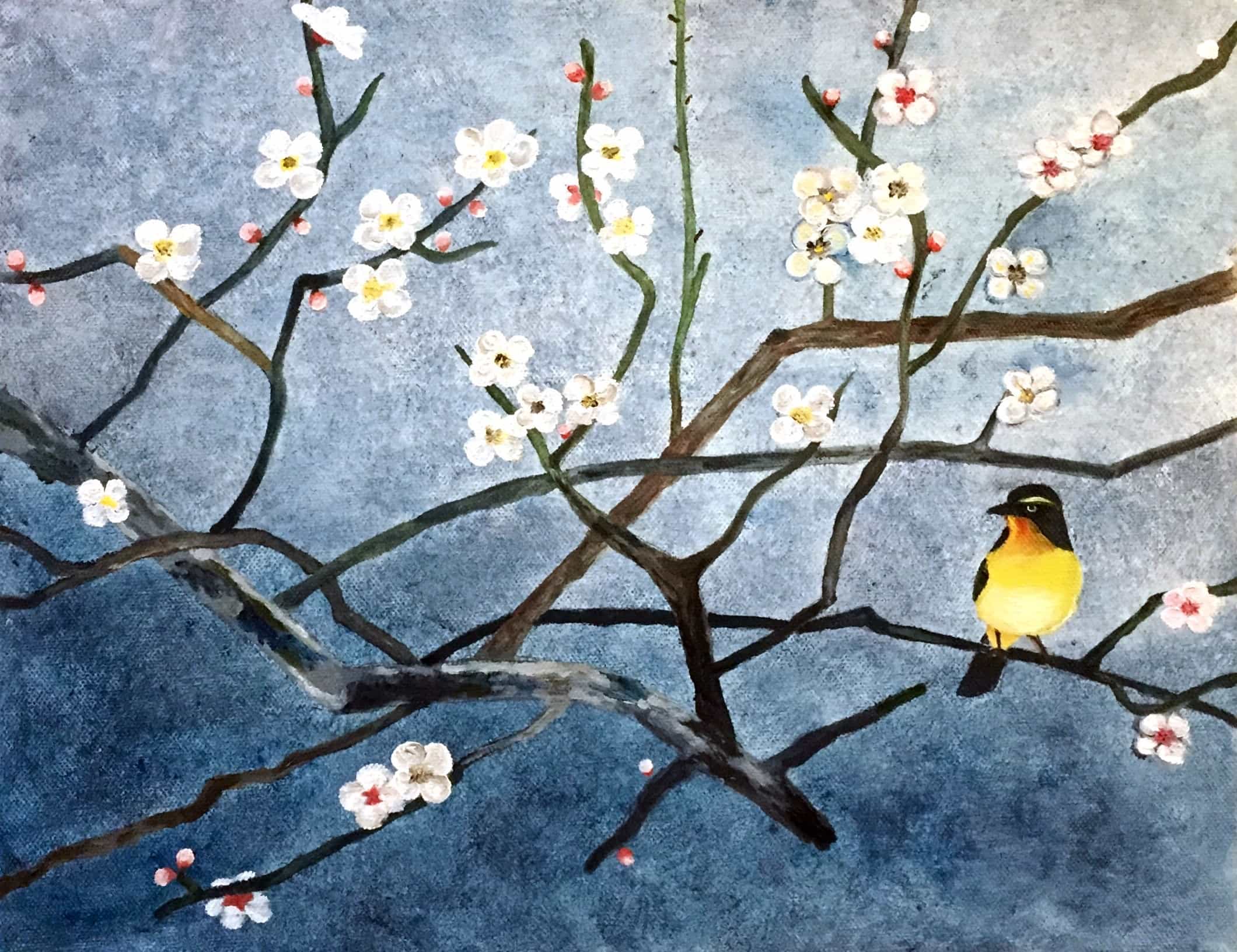 Stage de peinture japonisme