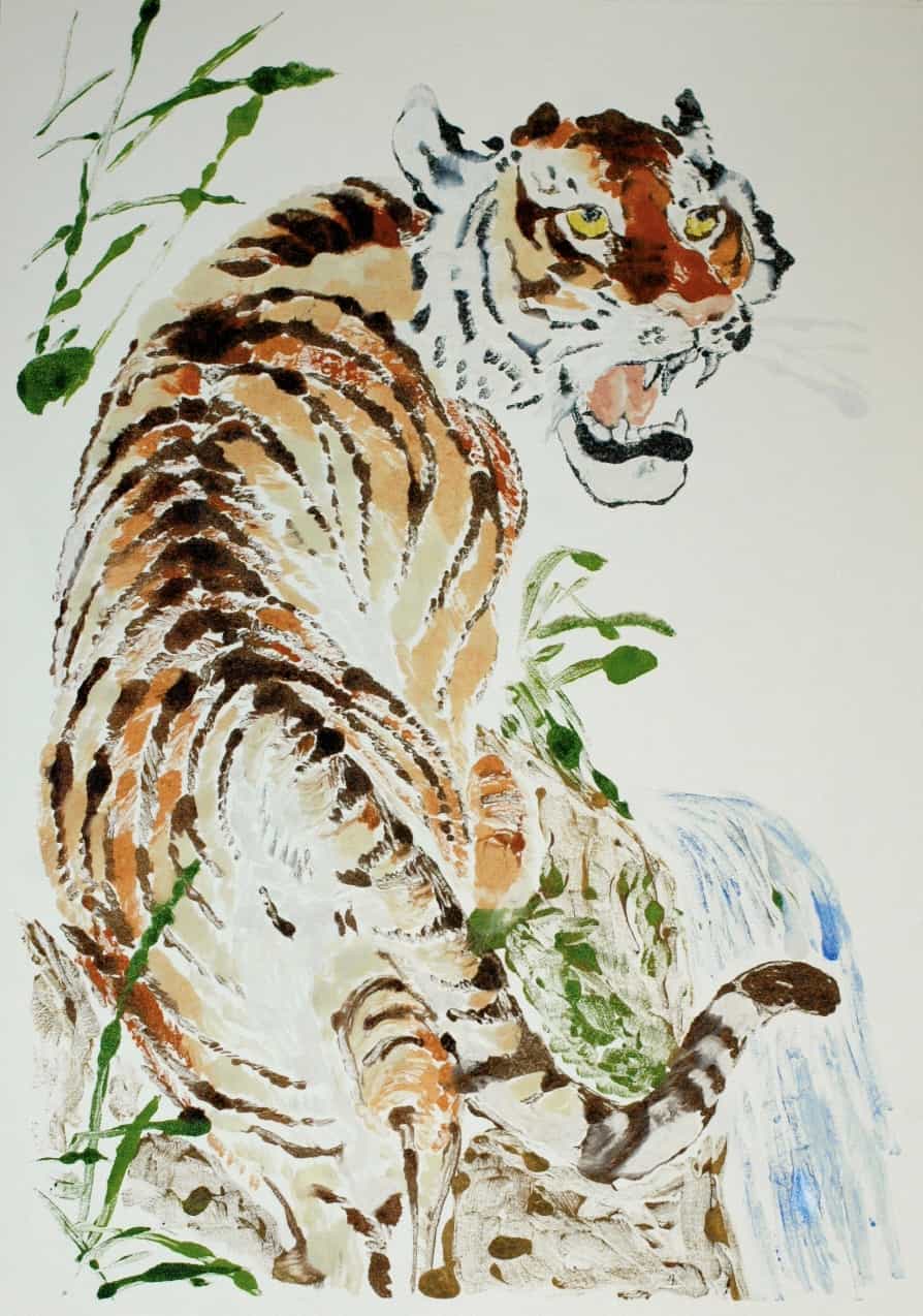 Stage de peinture monotype